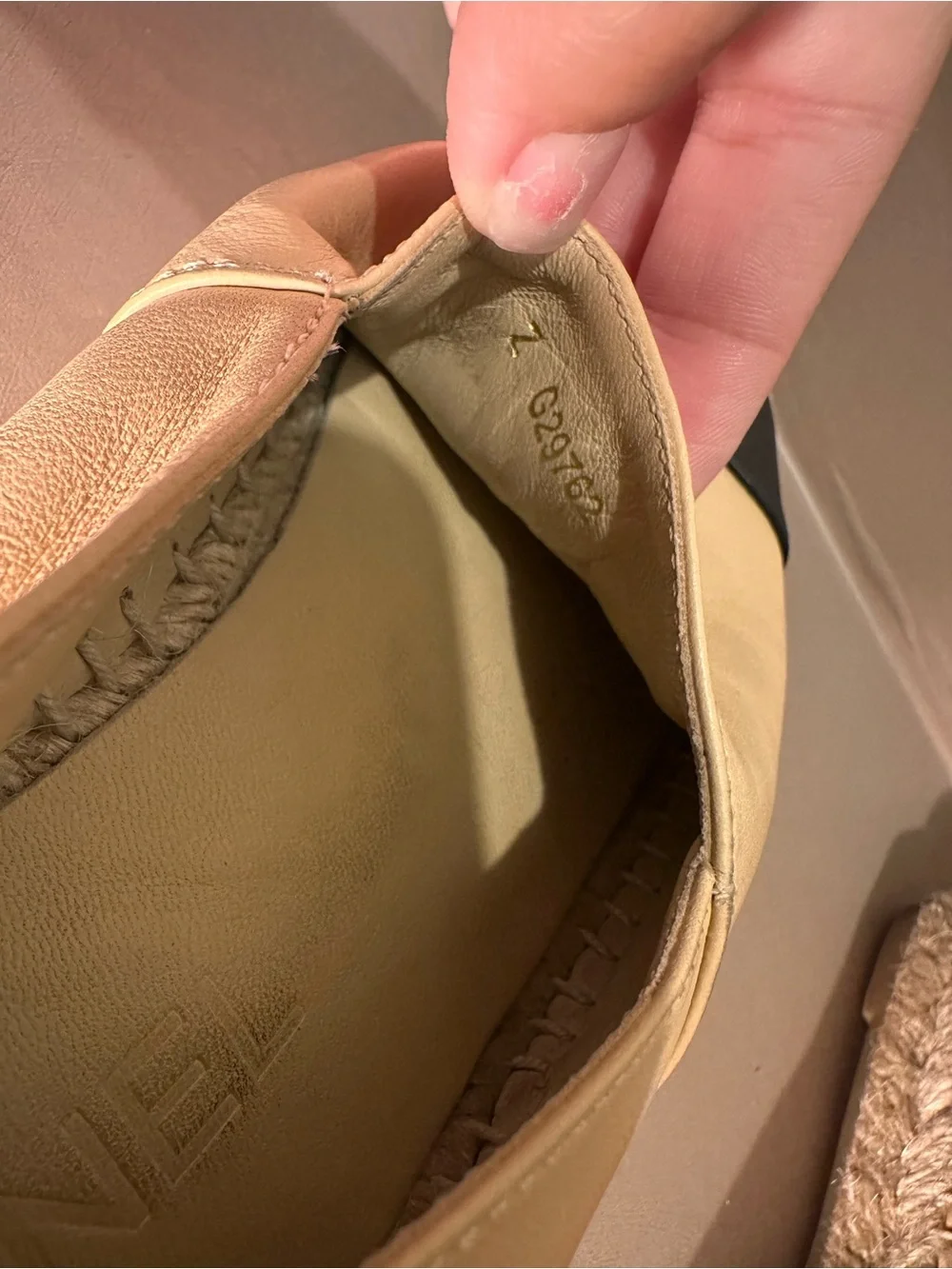 CHANEL classic espadrille